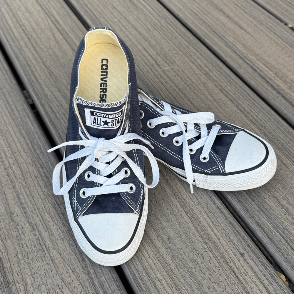 NEW Converse All Stars Classic Navy Low-Tops